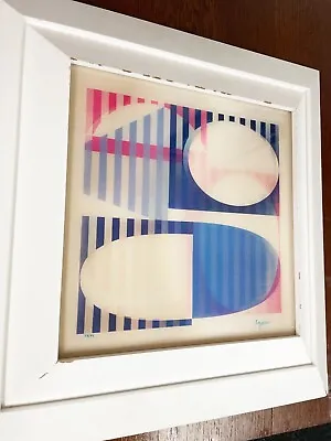 Yaacov Agam Original Untitled Hand Signed Lenticular Limited Edition Of 99 • $1650