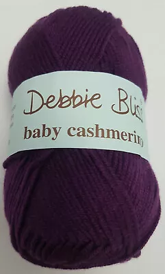 7 X Balls Debbie Bliss Baby Cashmerino 4ply 50gr Colour Purple 340038  D/L 14B • $45