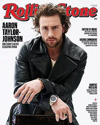 AARON TAYLOR-JOHNSON ROLLING STONE MAGAZINE - April/May 2024 James Bond • £9.99