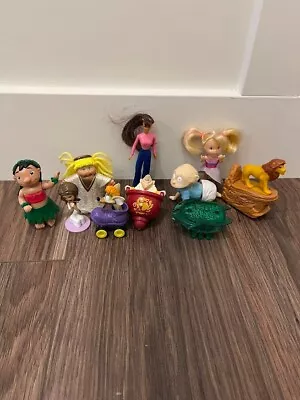 Set Of Ten Vintage Toys From 90s And Early 2000s Happy Meal Toys And Collectilbe • $11