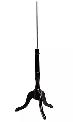 $41.95 • Buy Black Wood & Metal Tripod Dressmaker Form Base Seamstress  34 1/2  Tall