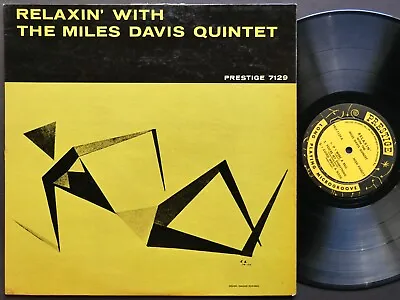 MILES DAVIS Relaxin' LP PRESTIGE PRLP 7129 NJ RVG MONO John Coltrane Red Garland • $114.74