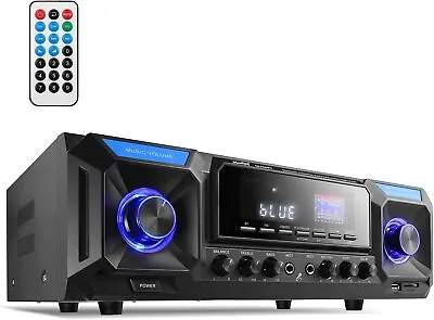 🔊 Moukey Bluetooth 5.0 Audio Amplifier Stereo Receiver 330W 2 Channel | Refurb • $50
