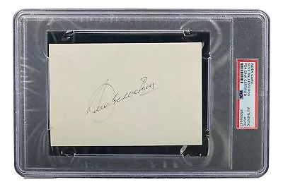£329.62 • Buy Seve Ballesteros Signed Slabbed Index Card PSA/DNA