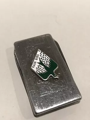 Vtg Money Clip Pocket Knife Nail File Vulcan Advertisement Rain Bird Japan (B55) • $44.99