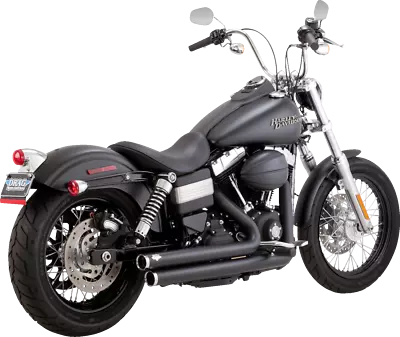 Vance & Hines 47958 Big Radius 2 Into 2 Exhaust System Matte Black • $799.99