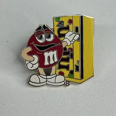 M & M's Red M & M Mars Candy ~ Rare Pin Vending Machine • $19.95