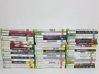 50 Plus Bulk Xbox 360 Games • $75