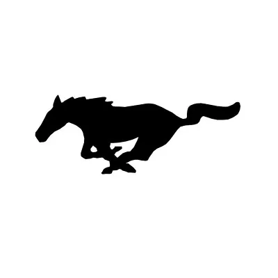 2x Mustang Running Horse Vinyl Decal Sticker Different Colors & Size For Cars • $4.99