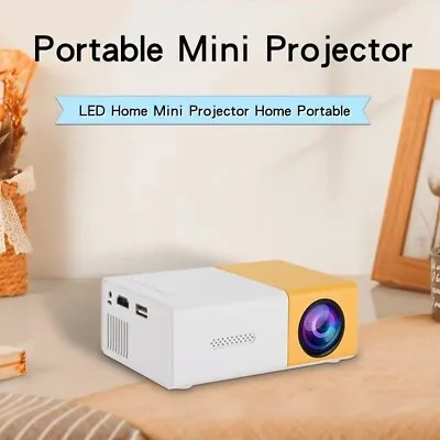 Mini Portable YG300 LED Outdoor Mini HD 1080P Mobile Projector AU PLUG • $79