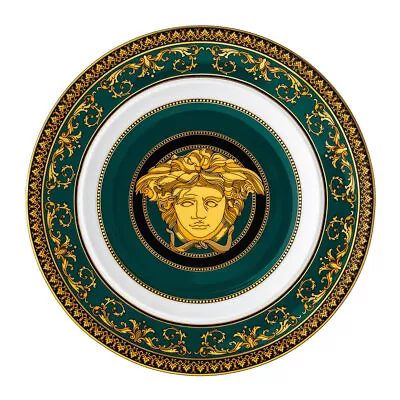 New Rosenthal Versace Medusa Colours Plate Juniper 18cm Rrp$209 • $125