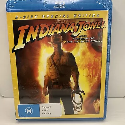 Indiana Jones & The Kingdom Of The Crystal Skull Blu-ray NEW 2-Disc Special Ed • $23.40