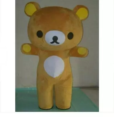 Japanese San-X Rilakkuma Brown Bear Mascot Costumes Adult Party Dress Character • $166.09