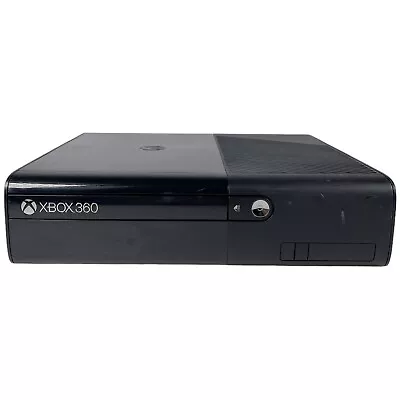 Microsoft Xbox 360 Slim E Black Console Only Model 1538 4GB No Accessories Works • $45