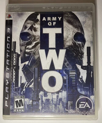 $4.99 • Buy Army Of Two PlayStation 3 PS3 EA Mature Audience FPS Gun Game Shooter Sony