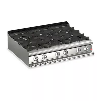 6 Burner Gas Cooktop Baron Queen9 Q90PC/G1205 Cooking Grilling Toasting • $8997.45