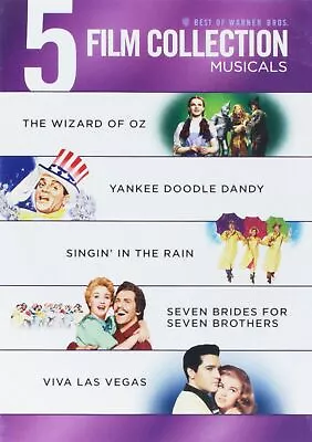 5 Film Collection Musicals (DVD) (VG) (W/Case) • $6.57