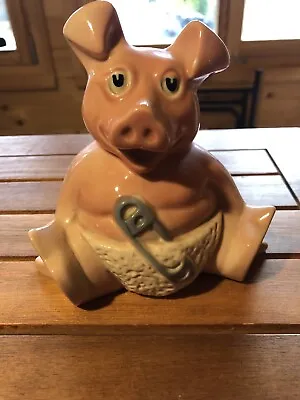 Wade 'woody' Baby Natwest Pig Money Box/piggy Bank With Stopper • £10