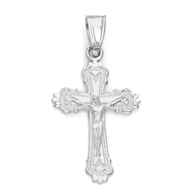 925 Sterling Silver Crucifix Pendant - Religious Cross Necklace Gifts • $35