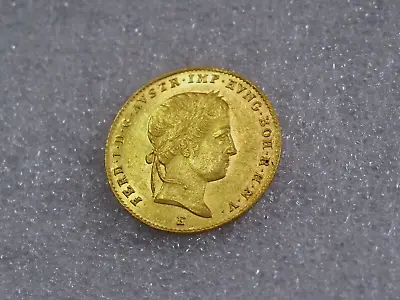 1841 - E Hungary 1 Ducat Transylvania Gold Coin Of Ferdinand I  Luster AU • $1399.99