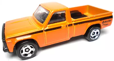 2016 Hot Wheels Mazda Repu Orange 1:64 Diecast 2.75  Pickup Truck Black Stripes • $10.99