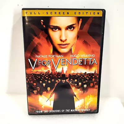 V For Vendetta (DVD 2006 Fullscreen)  • $5.99