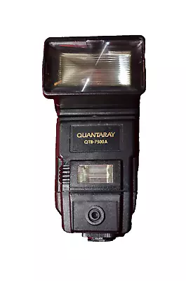 Quantaray QTB-7500A Automatic TTL Bounce/Swivel Flash For Pentax Twin Flash • $9.95