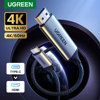 UGREEN USB Type C To HDMI Adapter 4K For TV USB C Cable For PC Macbook Samsung  • $36.99