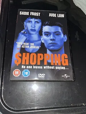 Shopping [DVD] - DVD  Sean Bean Sadie Frost Jude Law • £3.24