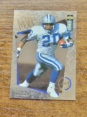 1996 Upper Deck Collector's Choice MVP Insert Silver #M16 Barry Sanders Lions SP • $3.01