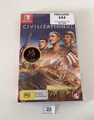 Nintendo Switch Civilization VI - 💨 2 Post • $34.50