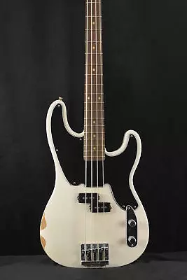 Fender Mike Dirnt Road Worn Precision Bass Rosewood Fingerboard White Blonde • $1499.99