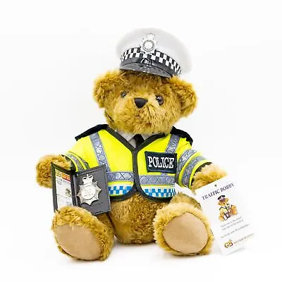 The Great British Teddy Bear Company Traffic Bobby Soft Plush Toy Collectable • £34.95