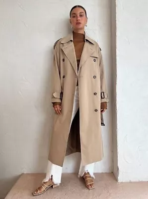 Camilla And Marc Evans Trench Coat - Sand - XS/S - Great Condition • $420