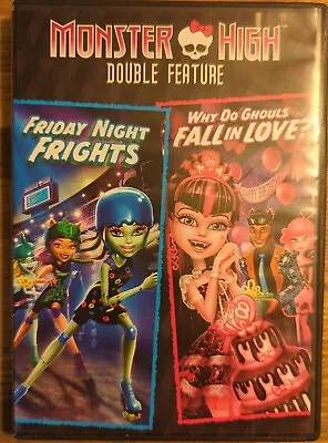 Monster High: Friday Night Frights / Why Do Ghouls Fall In Love? (DVD 2012) • $5.99