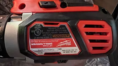 Milwaukee 2606-20 M18 18-Volt  Cordless 1/2 In. Drill Driver Brand New Tool Only • $49.50