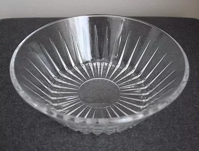 $25 • Buy Val St Lambert Crystal Balmoral Pattern Bowl 1970s