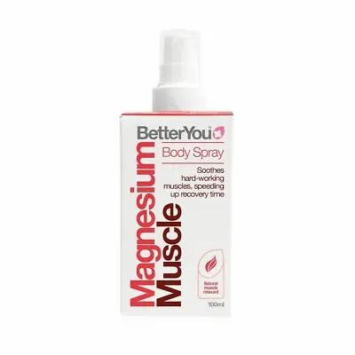 £9.66 • Buy BetterYou Magnesium Muscle Body Spray - 100ml