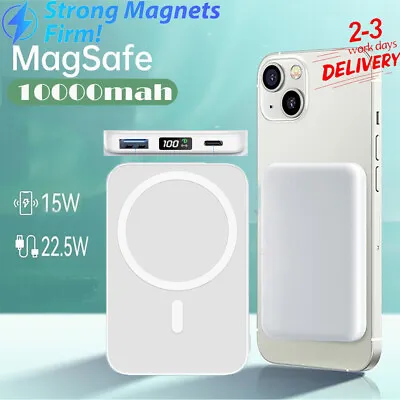 £26.90 • Buy Magnetic Power Wireless Bank Charger PD For MagSafe IPhone 14/13/12 Pro/Max