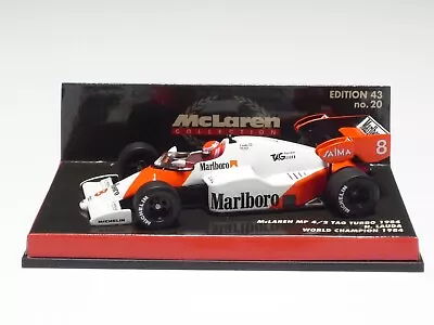 MINICHAMPS 1:43 McLAREN MP4/2 TAG 1984 N. LAUDA WORLD CHAMPION #20  Marlboro  • £69.99