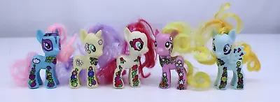 My Little Pony Toys R Us Blossom Helia Sunshine Lotus Roseluck Lily 3” LOT Of 5 • $71.99