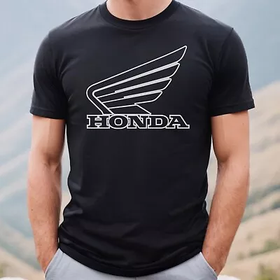 Mens Honda Motorcycle  T Shirt Biker Lover Gift Motorcycle Shirt • £11.99