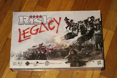 Risk Legacy Avalon Hill Hasbro Board Game (OPEN UNPLAYED) Please See Details • $31.99