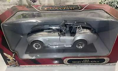 1964 SHELBY COBRA 427 S/c ROAD TOUGH DIE CAST METAL CAR 1:18 NEW IN BOX • $2.25