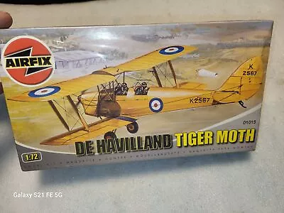 NOS Airfix De Havilland Tiger Moth Airplane Model 1/72 #01015 • $8.99