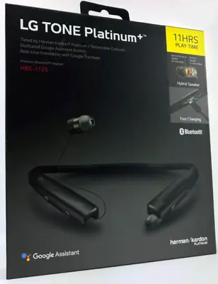 LG Tone Platinum+ Bluetooth Neckband Headset • $199