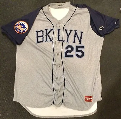 Alex Ramirez Game Worn Autographed Brooklyn Cyclones Road Jersey NY Mets • $224.99
