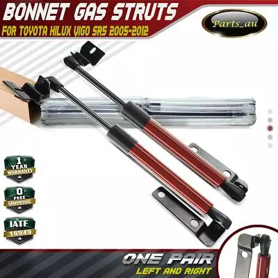 $22.70 • Buy A Pair Front Bonnet Gas Struts For Toyota Hilux Vigo SR5 KUN26 2005-2012 Ute