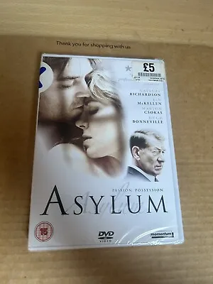 Asylum (2005) Natasha Richardson Ian Mckellen NEW & SEALED - UK Reg 2 DVD • £6