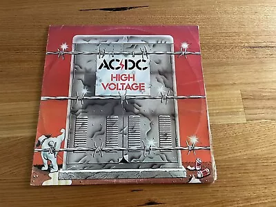 AC/DC High Voltage Vinyl 1977 “Blue Roo” • $375